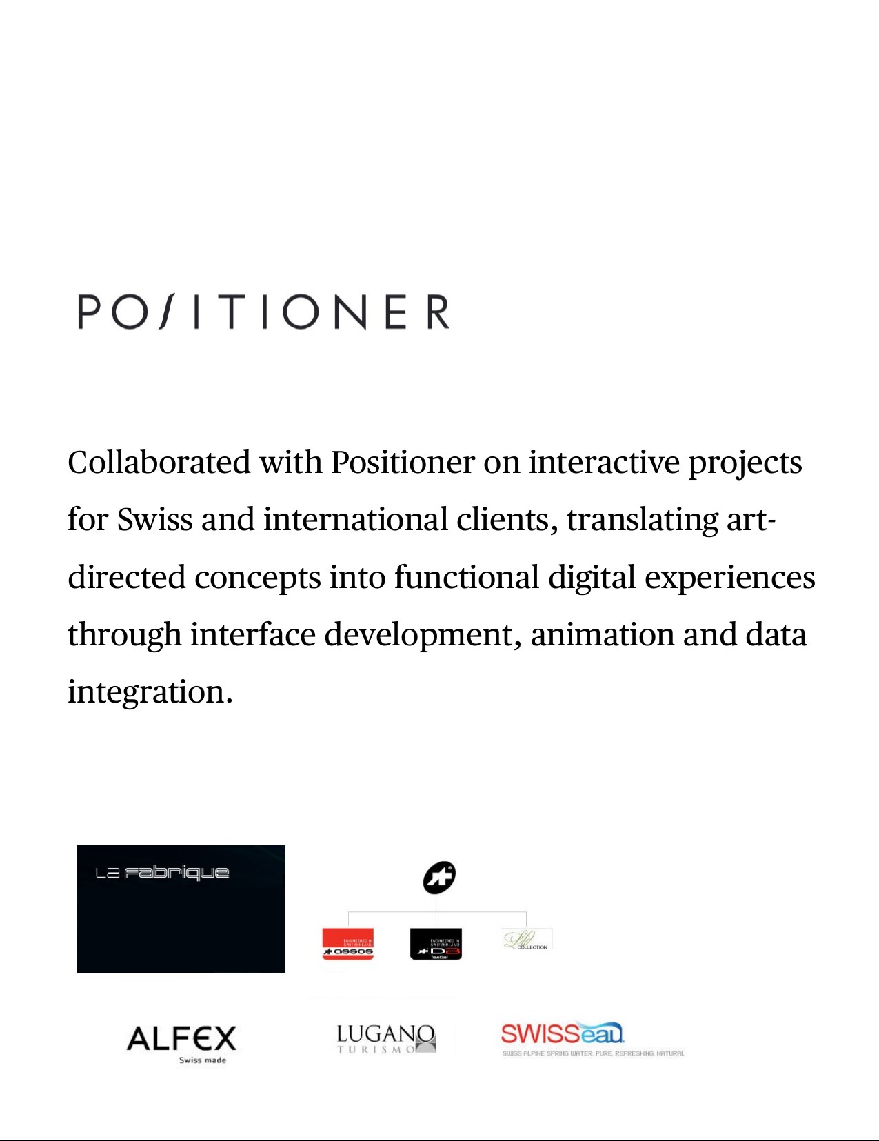 Selected Work & Projects — page 15