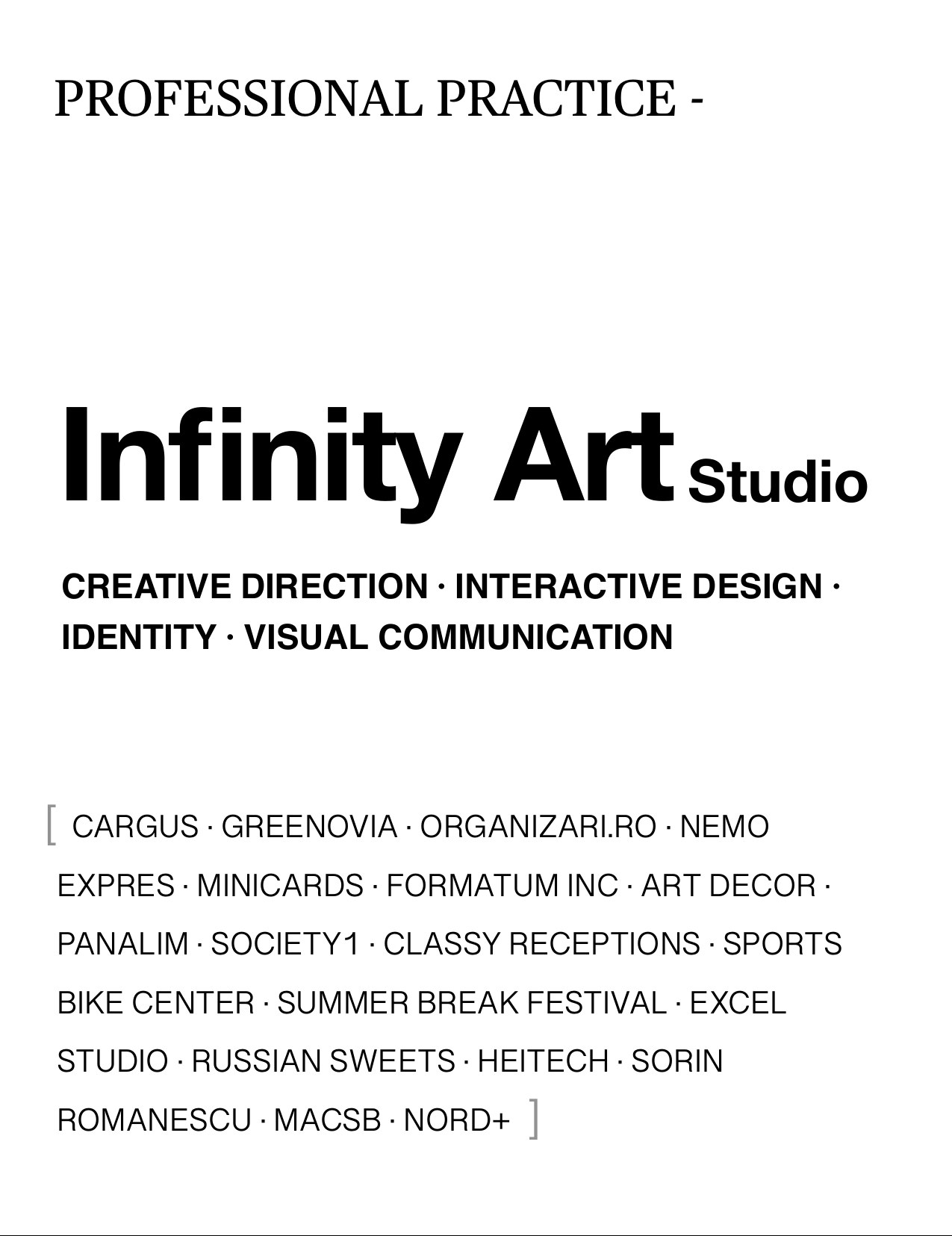 Selected Work & Projects — page 38